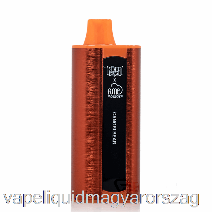 Nicky Jam X Fume 10000 Eldobható Cangri Bear Vape Pen